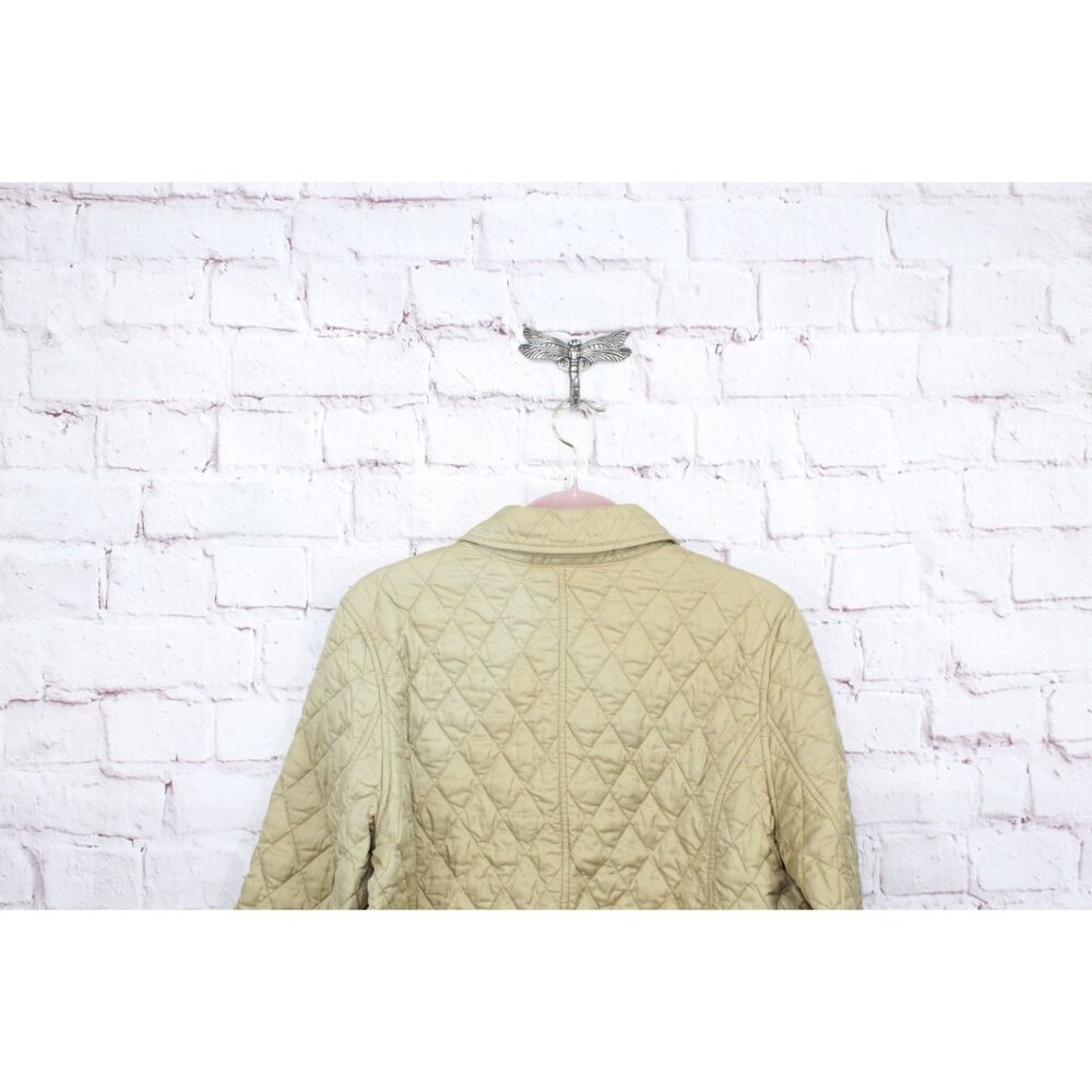 Ll Bean Button Front Lined Insulated Quilted Jack… - image 4